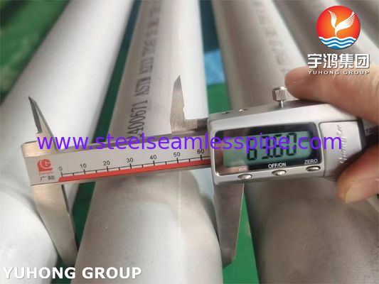 Tubo sin costura de acero inoxidable ASTM A213 TP347 UNS S34700 para intercambiador de calor