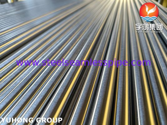 El tubo de intercambiador de calor de acero inoxidable ASTM A213 TP321H, brillante y recocido