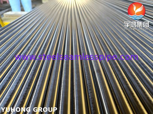 El tubo de intercambiador de calor de acero inoxidable ASTM A213 TP321H, brillante y recocido
