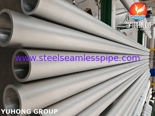 Tubo de acero inoxidable duplex ASTM A790 S32205 para la industria del petróleo y el gas