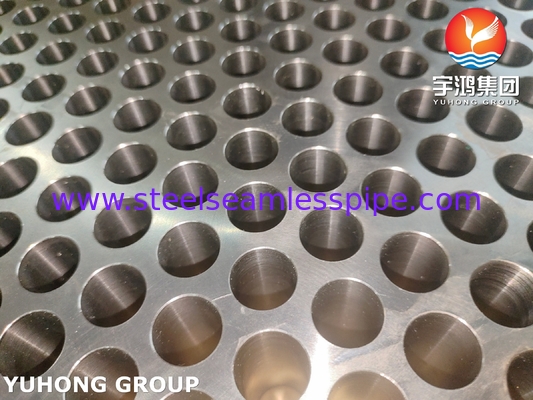 ASTM A182 F316Ti Hoja de tubo de acero inoxidable resistente a la corrosión, resistente a los productos químicos y la erosión del agua de mar