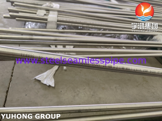 Tubos en U sin costura de acero inoxidable ASME SA213 TP321 para haces de intercambiadores de calor