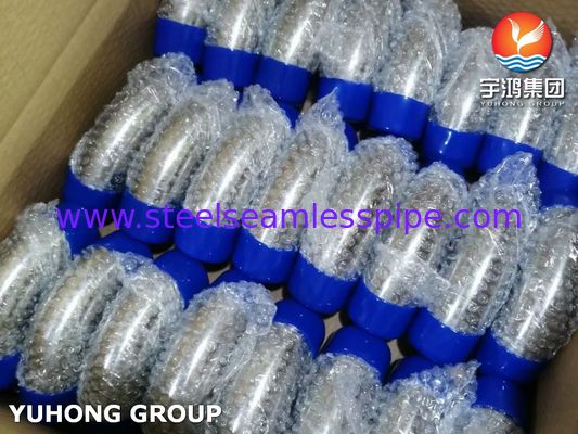 ASTM A403 WP321-S Austenitic Stainless Steel 180° Elbow Round Bend For Changing Direction of Pipeline