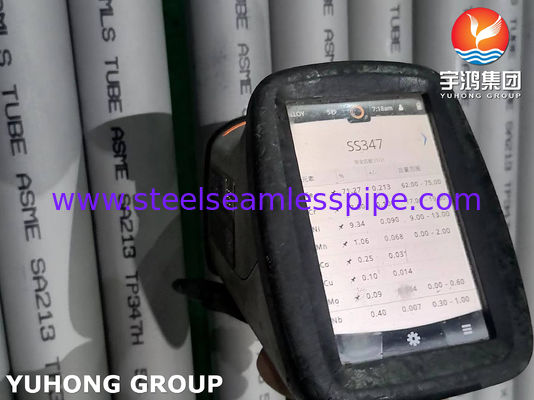 ASME SA213 TP347H Tubo sin costuras de acero inoxidable para supercalentadores y calentadores de aire