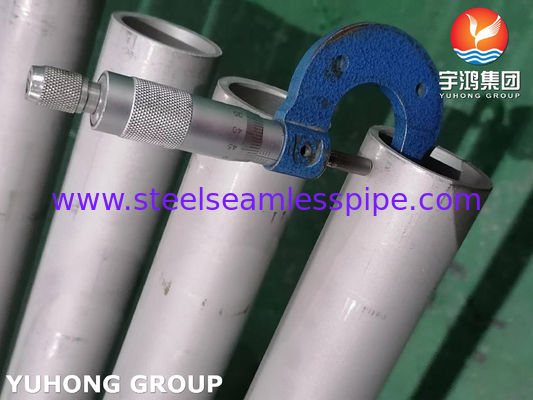 ASME SA213 TP347H Tubo sin costuras de acero inoxidable para supercalentadores y calentadores de aire