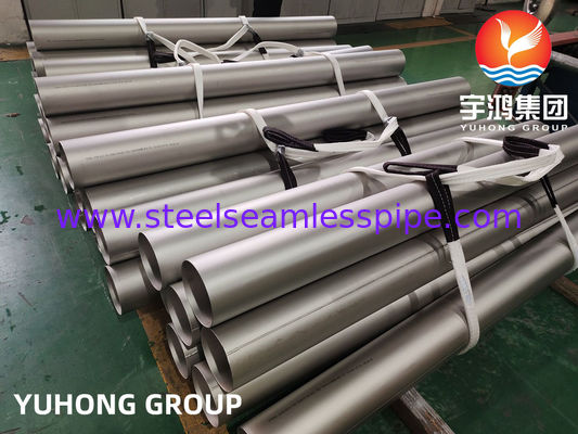 ASTM B514 Inconel 800H UNS N08800 Tubo soldado de aleación de níquel inconel para el procesamiento de gas