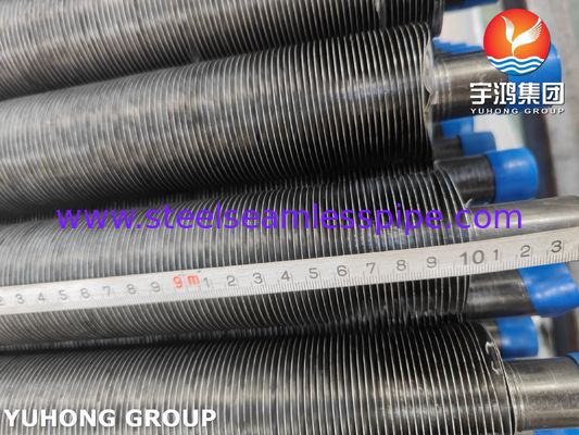 ASME SA209 Tubo de aleta incorporado de acero aliado con aleta AL1060 para intercambiador de calor