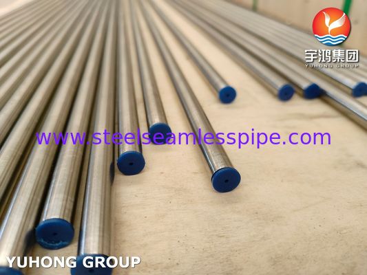 Topo soldado de acero inoxidable ASTM A269 TP316L Brillante recocido