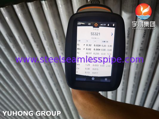 GOST 9941-81 12X18H12T 1.4541 Tubo de acero inoxidable sin costura para petroquímica