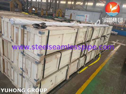 Tubo sin costura de acero de aleación ASTM A213 T5 para intercambiadores de calor de alta temperatura