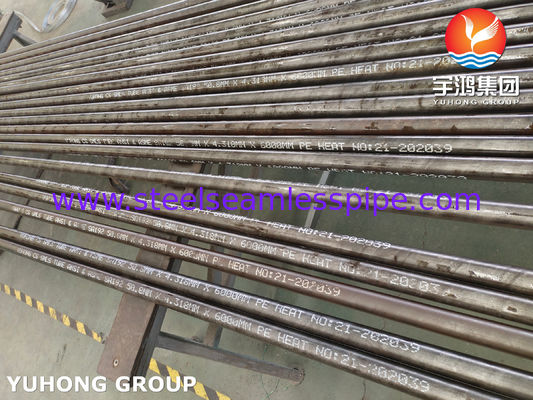 ASTM A192 / ASME SA192 Tubo sin costura de acero al carbono para tubos de calderas y sobrecalentadores