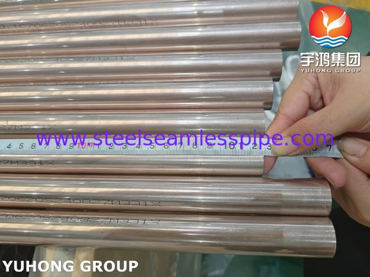 Las condiciones de ensayo de la norma ASME SB111 C70600 para los intercambiadores de calor de condensador