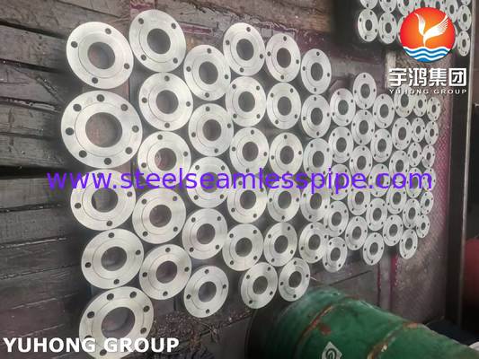 Brida ciega de acero inoxidable ASTM A182 F304, cara realzada B16.5