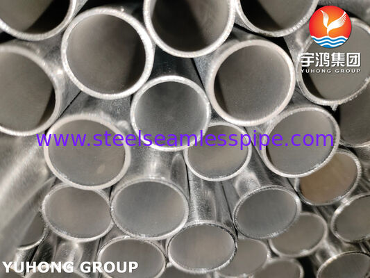Tubo de acero inoxidable sin costura ferrítico y martensítico ASME SA268 TP410 (UNS S41000)