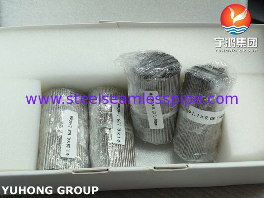 SUS304 X5CrNi18-9 Tubo capilar de acero inoxidable de grado médico para dispositivos quirúrgicos