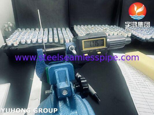 SUS304 X5CrNi18-9 Tubo capilar de acero inoxidable de grado médico para dispositivos quirúrgicos