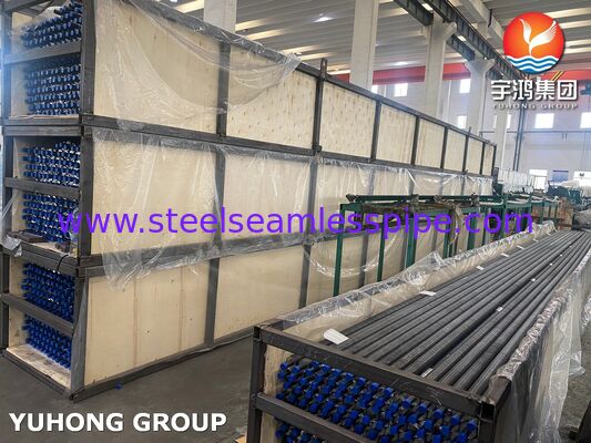 Tubo aleteado empotrado de acero al carbono ASME SA209 con aletas AL1060 para intercambiadores de calor