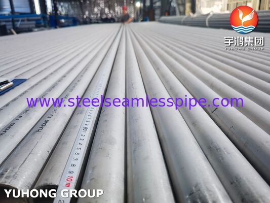 Tubo sin costura resistente a la corrosión 12X18H10T / AISI 321 según GOST 9941-81 para intercambiadores de calor y la industria química