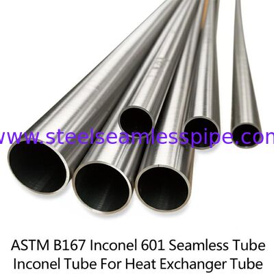 ASTM B167 Inconel 601 Tubo sin costura - Tubo de intercambiador de calor de aleación de níquel resistente a la corrosión y a altas temperaturas