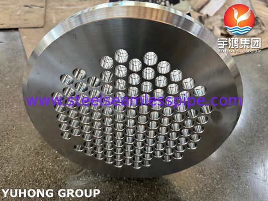 Haz de tubos en U de acero inoxidable súper dúplex S32750 para intercambiadores de calor de servicio agresivo con construcción ASME SA789 y SA182 F53