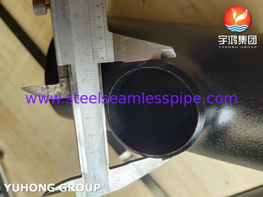 ASTM A234 WPB Conexión de acero al carbono Tee reductora soldada a tope