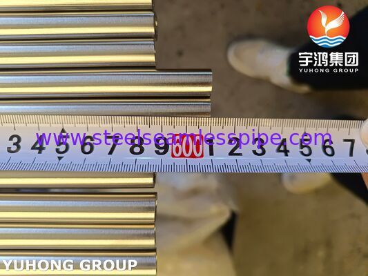 Tubo brillante de acero dúplex ASTM A789 S32750 SMLS, Resistencia a la corrosión por iones cloruro