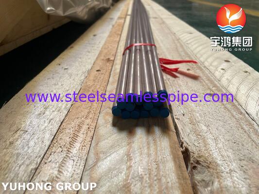 Tubo de cobre níquel ASME SB111 C70600 O61 para condensador e intercambiador de calor