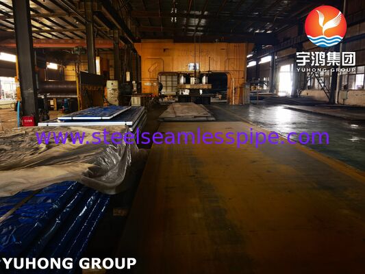 Placas revestidas de acero al titanio con piezas de revestimiento SA516 Gr 70 con compuesto explosivo Gr.2