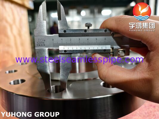 Brida ASTM B564 UNS N04400 MONEL 400 utilizada en la industria marina