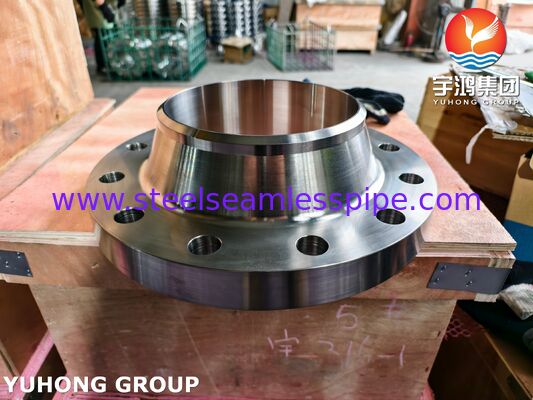 Brida ASTM B564 UNS N04400 MONEL 400 utilizada en la industria marina