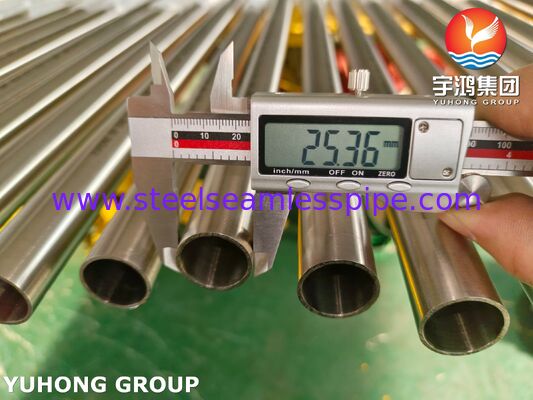 ASTM A270 TP304 Tubo sanitario sin costuras de acero inoxidable brillante recocido para procesamiento de alimentos
