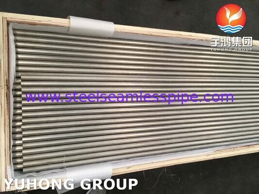 ASTM B861 GR.2 UNS R50400 Tubería de titanio sin alear para alta resistencia a la corrosión