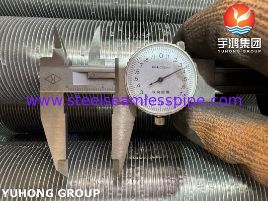 Tubo Aleteado Extruido - Acero al Carbono ASTM A179 Base / Aletas de Aluminio 1060 para Intercambiadores de Calor