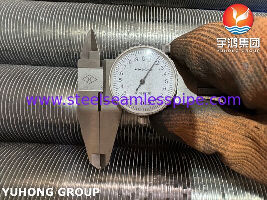 Tubo Aleteado Extruido - Acero al Carbono ASTM A179 Base / Aletas de Aluminio 1060 para Intercambiadores de Calor