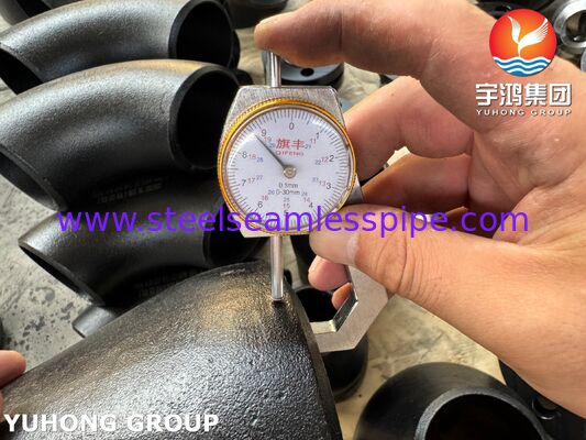 Reducción concéntrica ASTM A234 WP11 CL2 Soldadura de extremo de acero de aleación hasta 64"