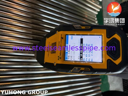 ASTM A249 TP316L 1.4404 Tubos soldados de acero inoxidable recocido brillante para evaporadores EP MP