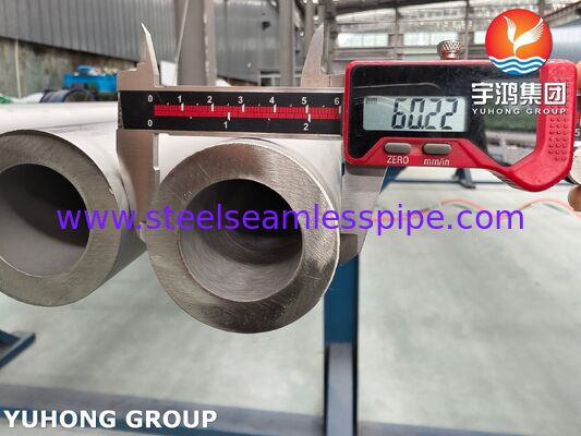 ASTM A312 TP321H Tubería sin costura de acero inoxidable decapada y recocida