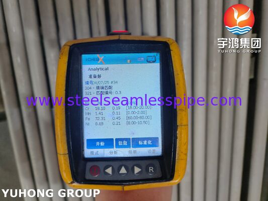 Tubo sin costura de acero inoxidable, encurtido, recocido para uso general