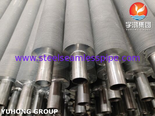 EN 10217-7 1.4301 Tubos de aleta extruidos para refrigeradores de aire Recuperación de calor