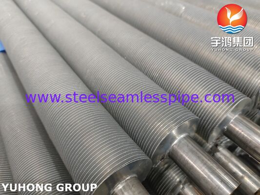 EN 10217-7 1.4301 Tubos de aleta extruidos para refrigeradores de aire Recuperación de calor