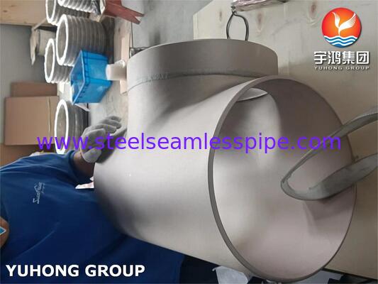 ASTM B466 C70600 Accesorios de cobre-níquel 90-10 - Aleación forjada sin costuras para sistemas de tuberías de servicio corrosivas marinas