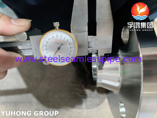 Flanca de acero inoxidable duplex ASTM A182 F51 para tuberías industriales