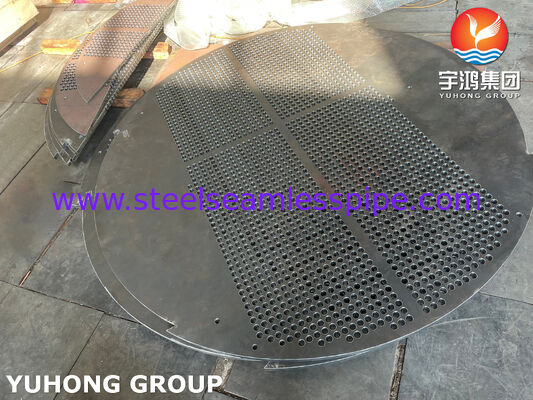 Placa de apoyo ASME SA516 GR 70 para intercambiador de calor