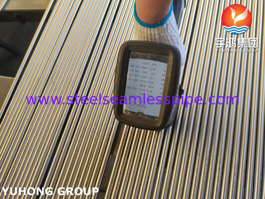 Tubo sin costura de acero inoxidable ASTM A269 TP316L, recocido brillante para aplicación en intercambiadores de calor de calderas