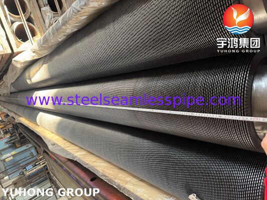 A335 P22 Tubos de aletas dentadas con aletas CS para sistemas de recuperación de HRSG y calor