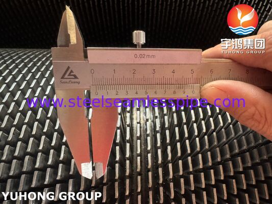 A335 P22 Tubos de aletas dentadas con aletas CS para sistemas de recuperación de HRSG y calor
