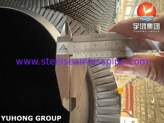 A335 P22 Tubos de aletas dentadas con aletas CS para sistemas de recuperación de HRSG y calor