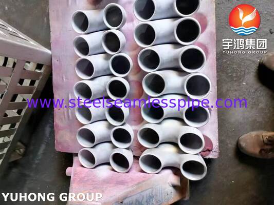 Codo de acero inoxidable ASTM A403 WP321-S 180°