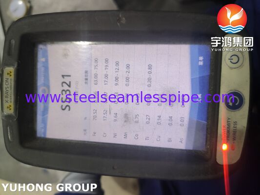 Codo de acero inoxidable ASTM A403 WP321-S 180°