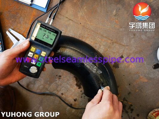 Fittings de tubos de acero de aleación Cr-Mo de codo 90° para tuberías de temperatura y presión medianas y altas